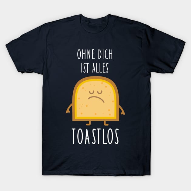 Toast is bleak T-Shirt by spontania